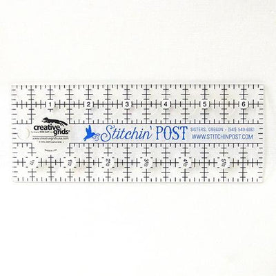 Creative Grids Stitchin Post mini  Quilt Ruler CGSP clear acrylic