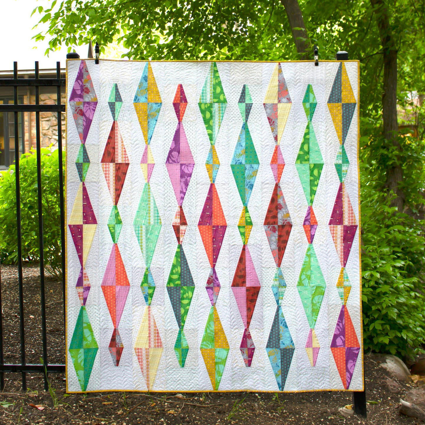 Diamond Daze Quilt Pattern by Sew Kind of Wonderful
