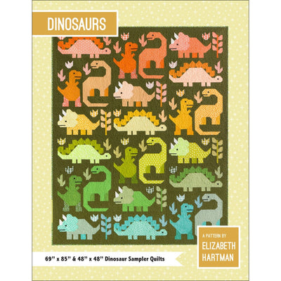 Dinosaurs Quilt Pattern Elizabeth Hartman
