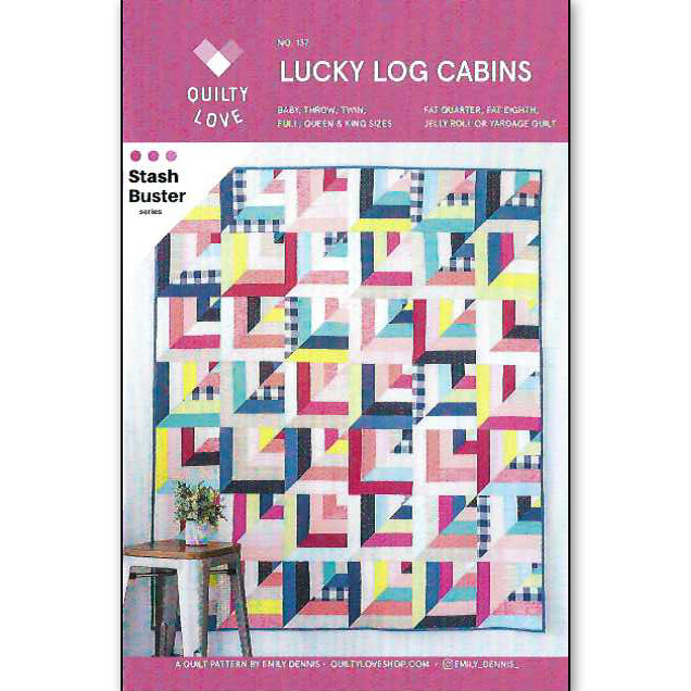 Lucky Log Cabins Pattern