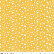 BLAST OFF Flannel F12592-Yellow