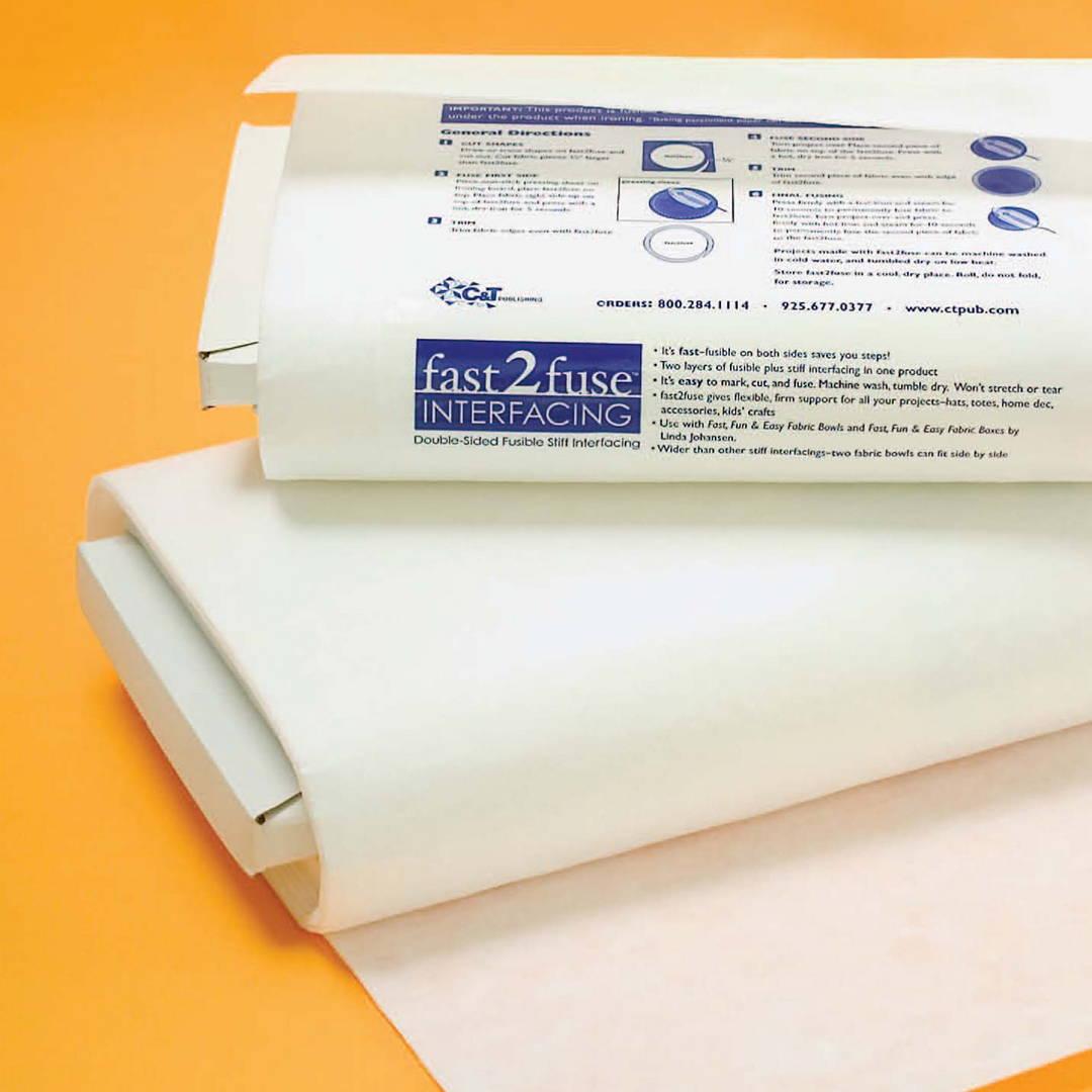 Fast2Fuse Interfacing Medium Weight 20 inches Wide C and T Publishing