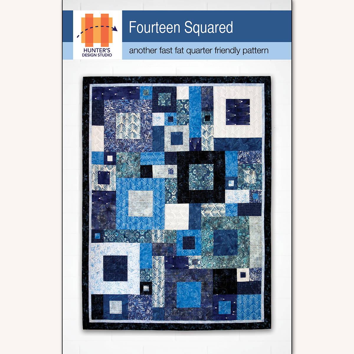 Faster Fourteen Pattern Quilt Pattern by Hunters Design Studio HDS025