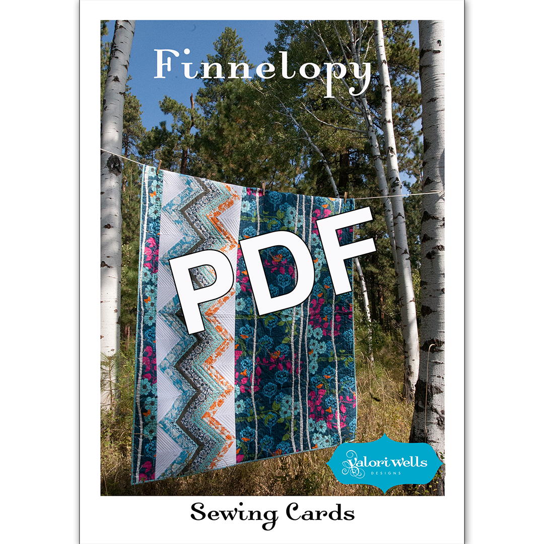 Finnelopy Quilt Pattern PDF by Valori Wells
