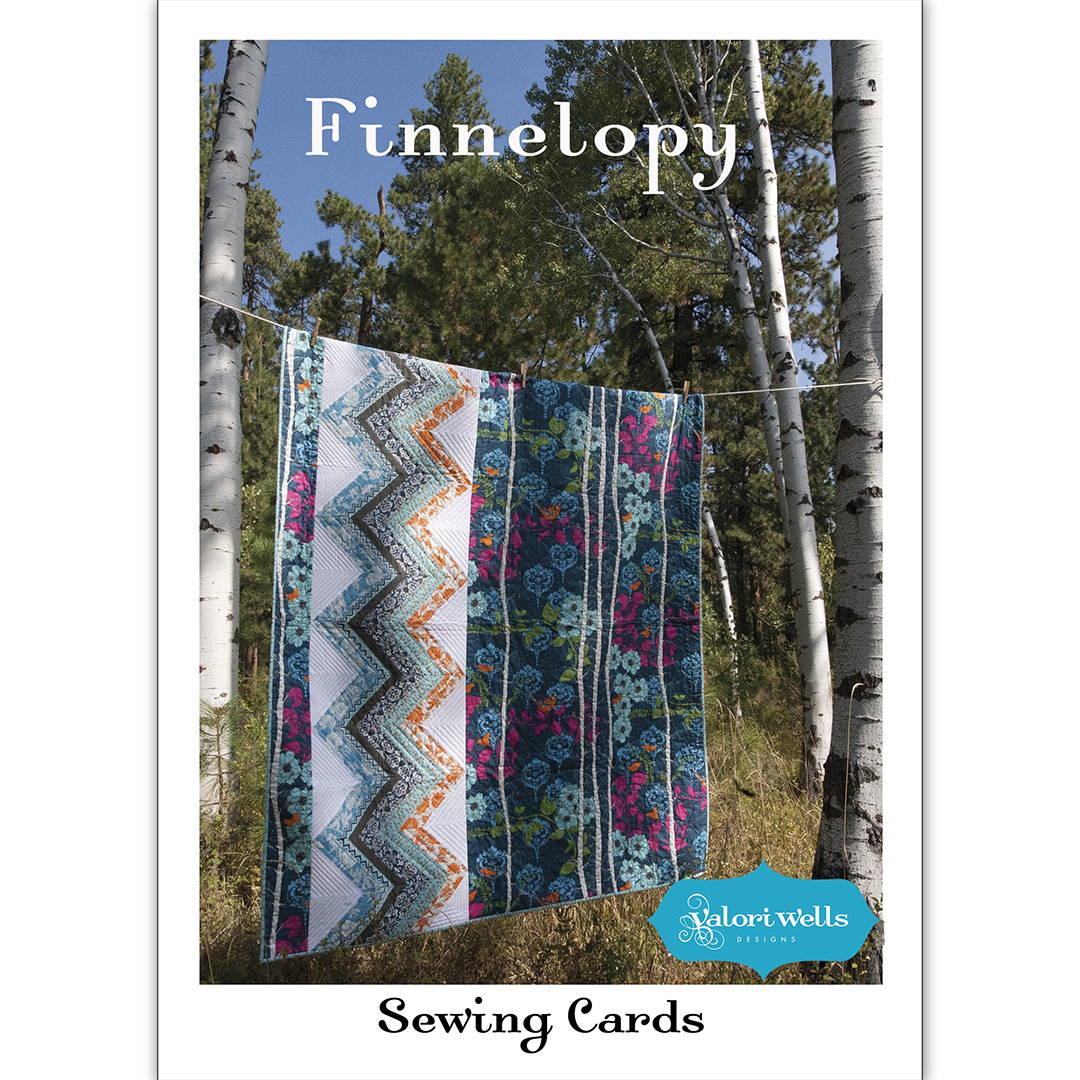 Finnelopy Lap Quilt Pattern by Valori Wells theme fabric panel