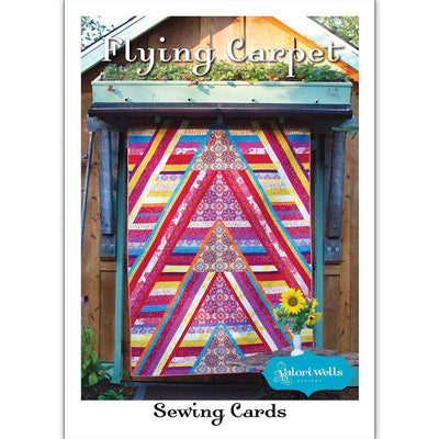 Flying Carpet Throw Quilt Pattern by Valori Wells