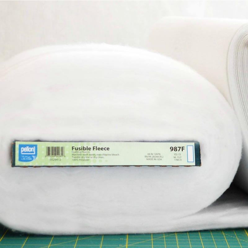 Fusible Fleece 987F from Pellon Stitchin' Post