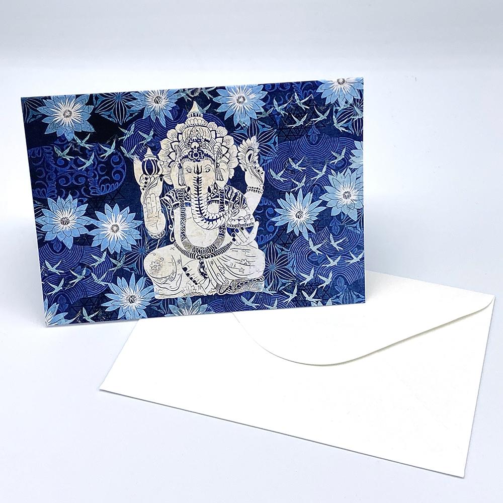Ganesha II Note Card by Valori Wells