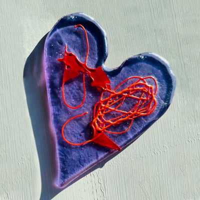 A Heart-felt Glass with Susie Zeitner on 2/8/2025 (PM class)