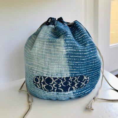 Hand Stitched Round Bottom Bag Pattern – Stitchin' Post