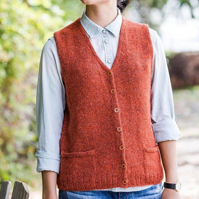 Library Vest Pattern from Churchmouse Classics PA-GRCP
