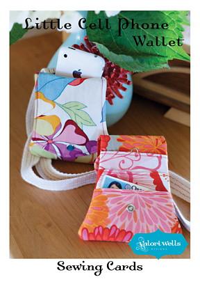 Little Cel Phone Wallet Large Sewing Card