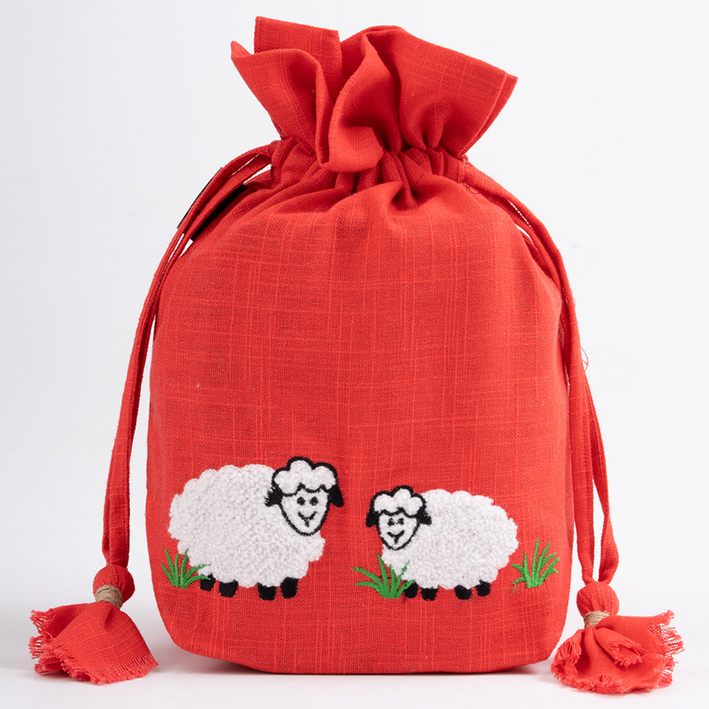 Lantern Moon Red Sheep Bag