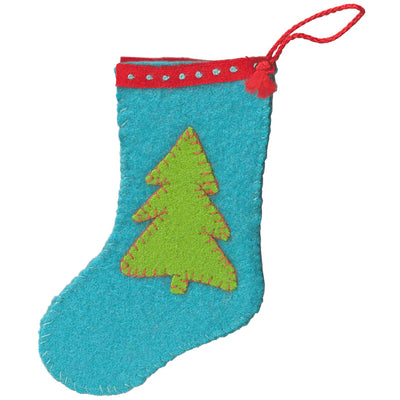 Mini Holiday Gift Stocking - Free Downloadable Sewing Pattern