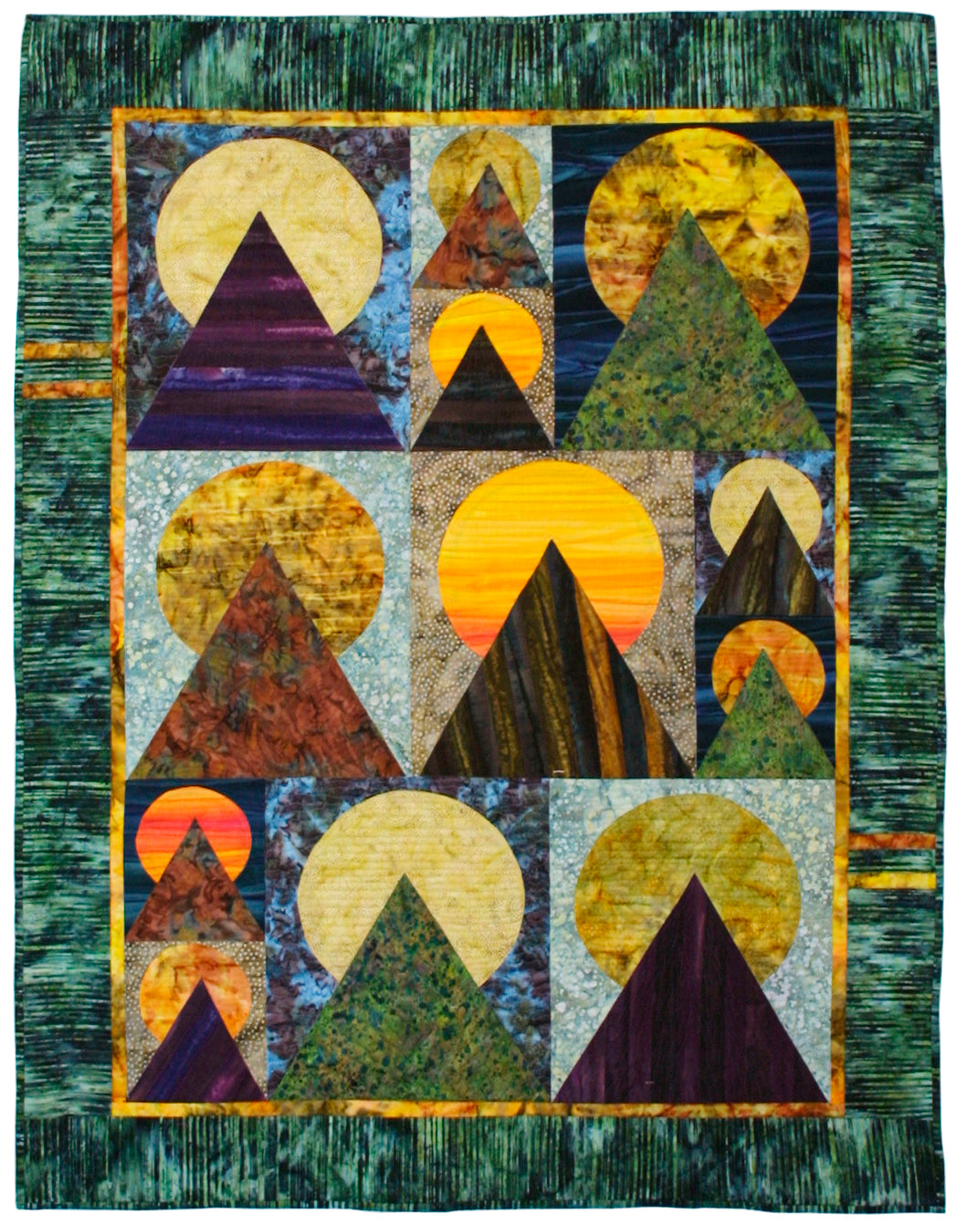 ★関税込★Letter from Moon★CURVE WOOL QUILTING JACKE.T★ Moon Over Mountain Pattern – Stitchin' Post