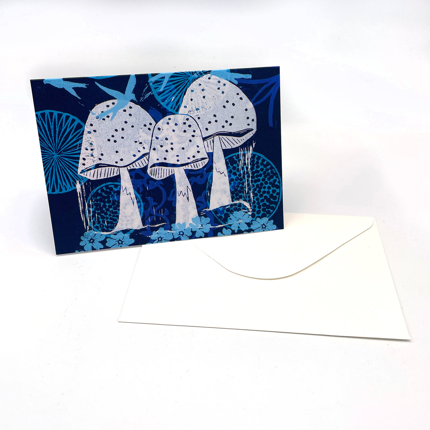 Mushroom Note Card by Valori Wells