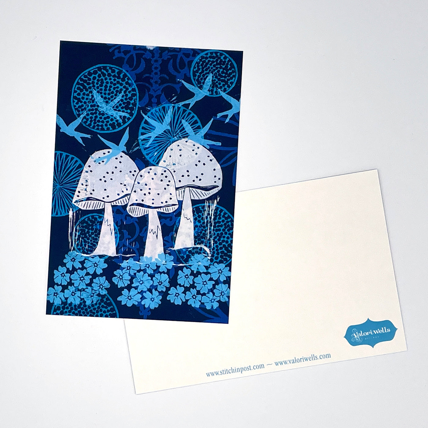 Mushroom Postcard by Valori Wells