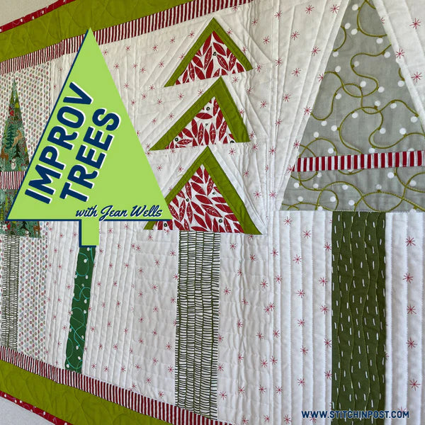 Improv Trees - Free Downloadable Quilting Pattern
