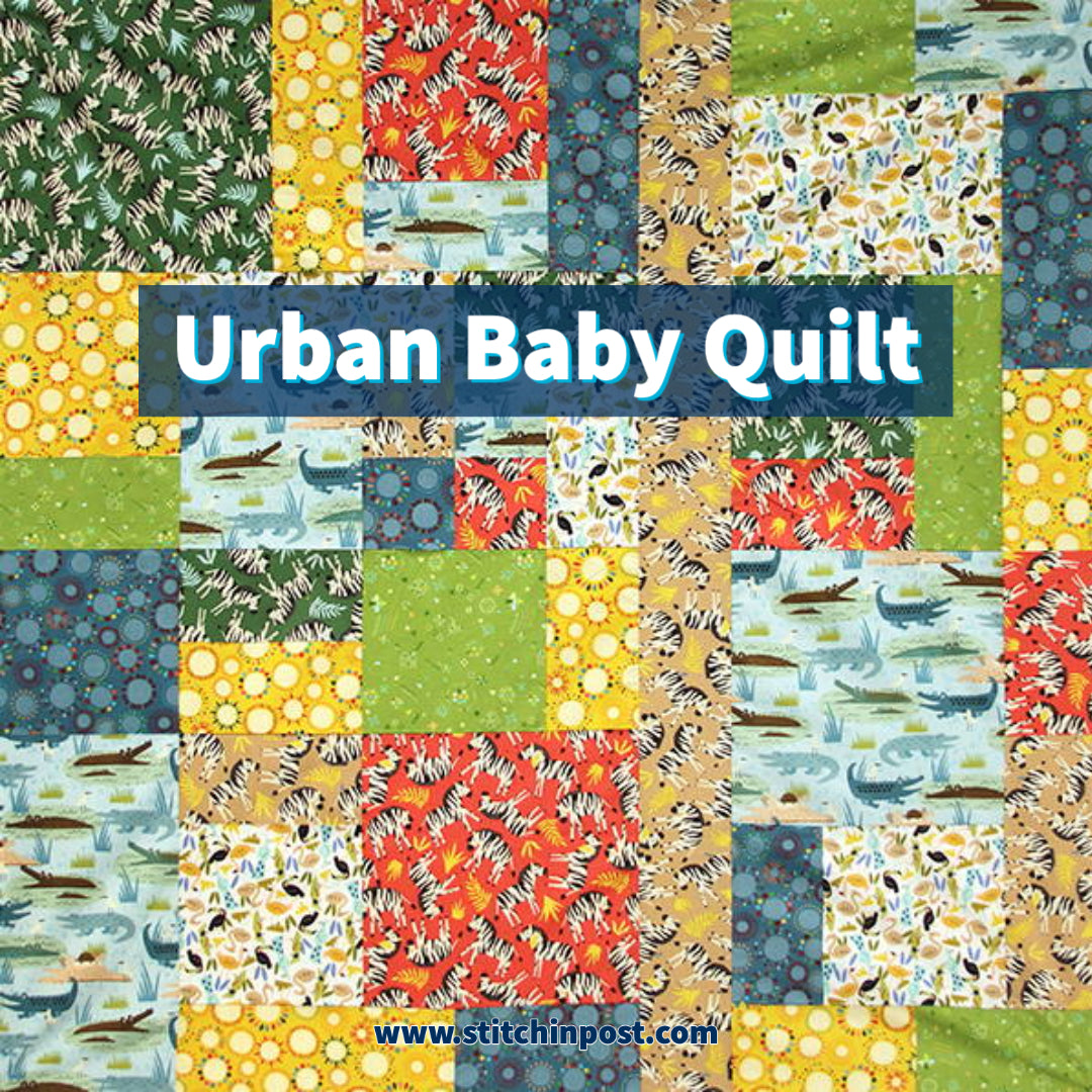 Urban Baby Quilt - Free Downloadable Quilting Pattern