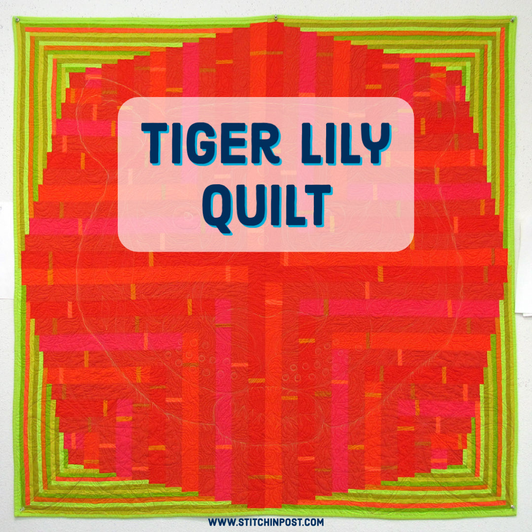 Tiger Lily Quilt - Free Downloadable Quilting Pattern by Valori Wells
