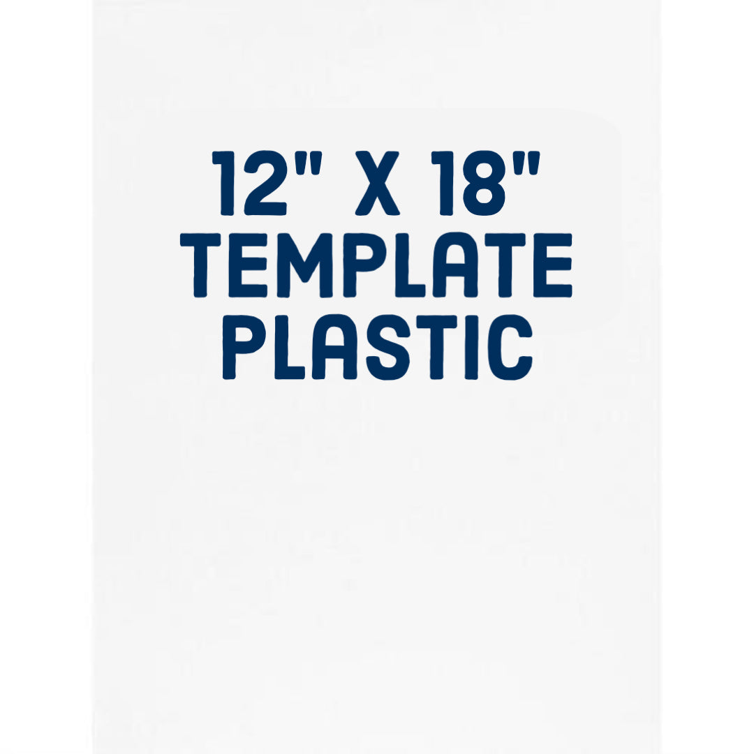 Template Plastic Sheet 12 x18