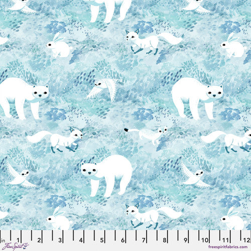 Woodland Holiday by Katy Tanis in Snowy Creatures - Ice PWKT021.XICE
