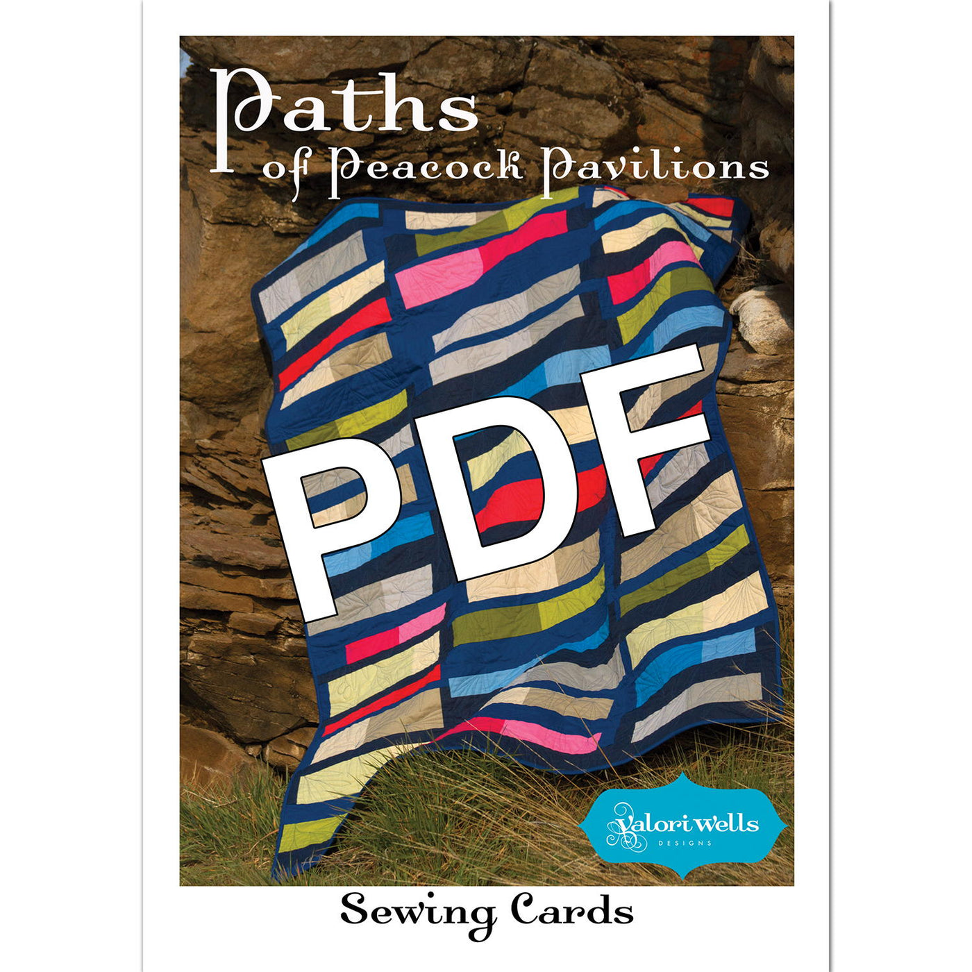 Paths of Peacock Pavilions Quilt Pattern PDF