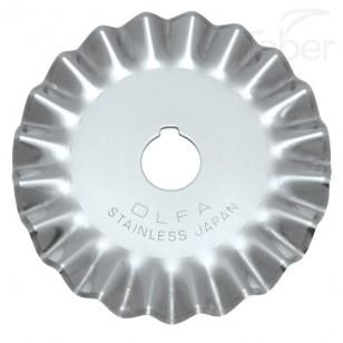 Pinking Blade for 45mm Rotary Cutters from Olfa
