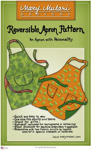 Reversible Apron Pattern by Mary Mulari Designs