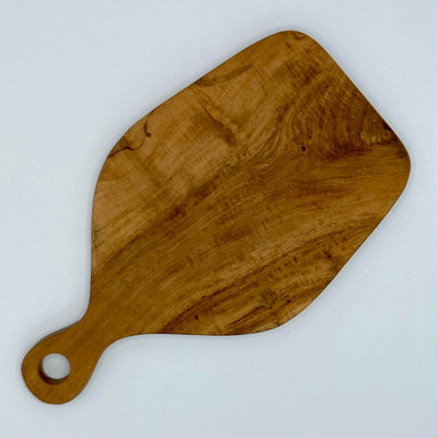 Teak Wood Rounded Cutting Board
