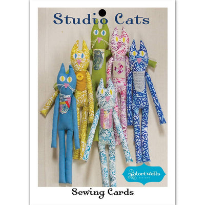 Studio Cats Sewing Card Pattern by Valori Wells