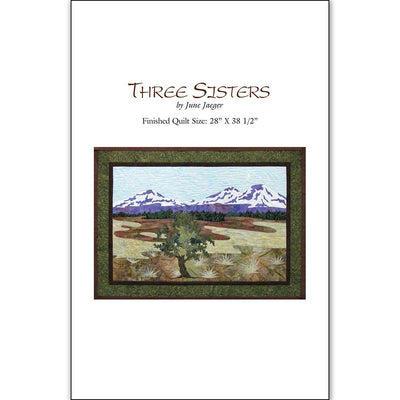 Three Sisters Quilt Pattern by june Jaeger Stitchin Post publications