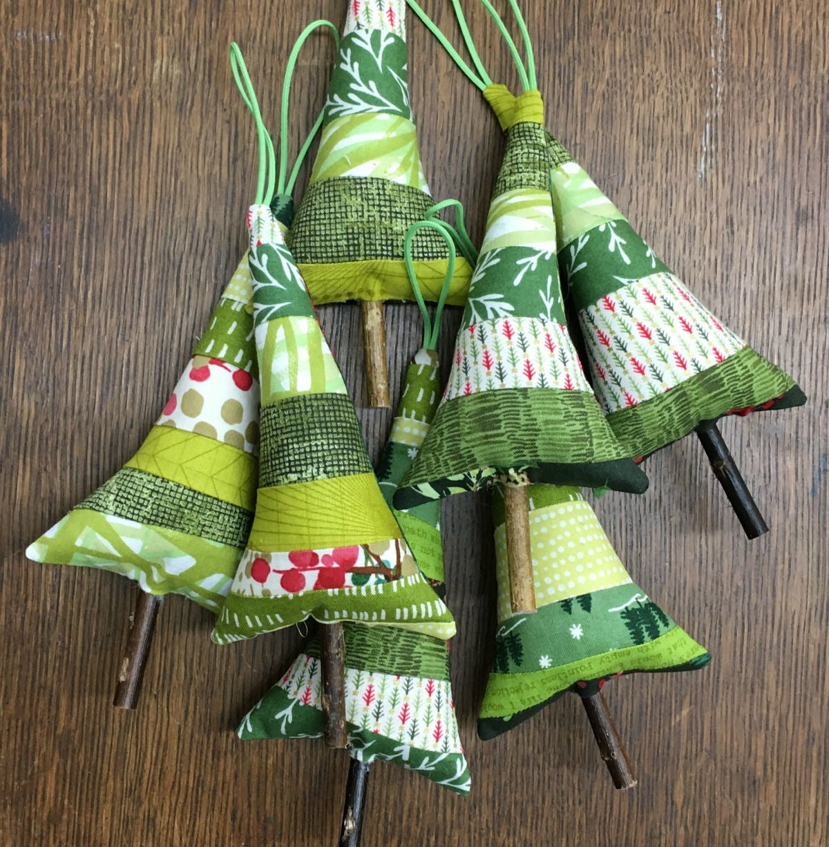Tiny Tree Ornaments Pattern PDF – Stitchin' Post