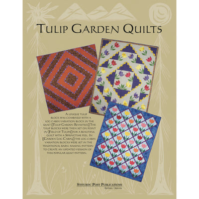 Tulip Garden Quilt Pattern Stitchin Post Trifold