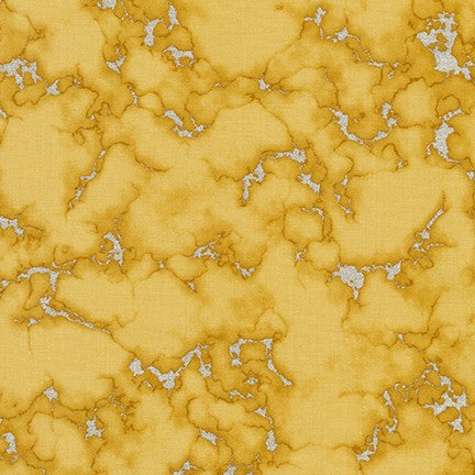 Robert Kaufman Artisan Batiks: Sunrise Blossoms in Marigold WELM-19505-129