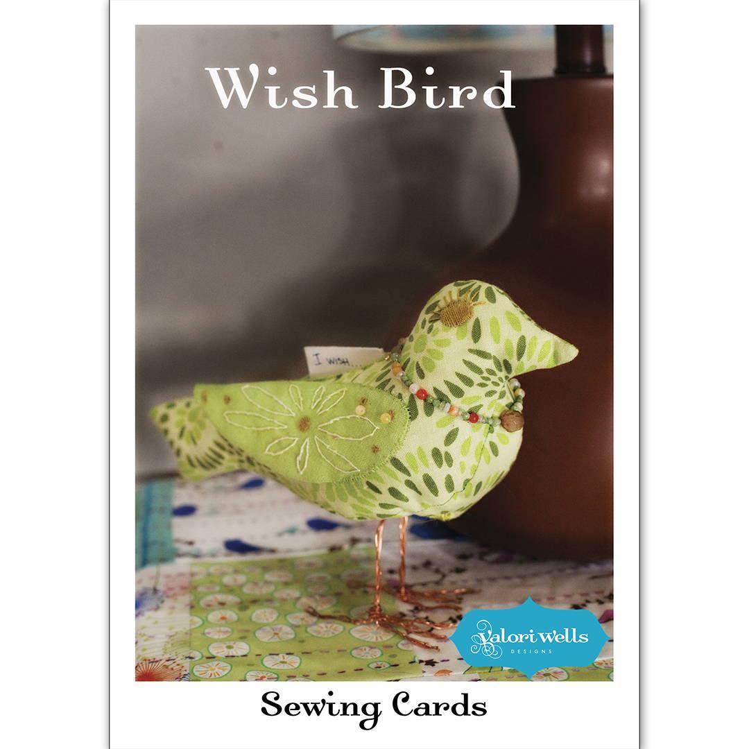 Wish Bird Stuffed Animal with Pocket Pattern by Valori Wells stitchin post