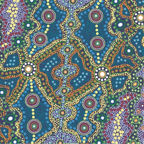Yalke Blue M&S Textiles Australia YALB
