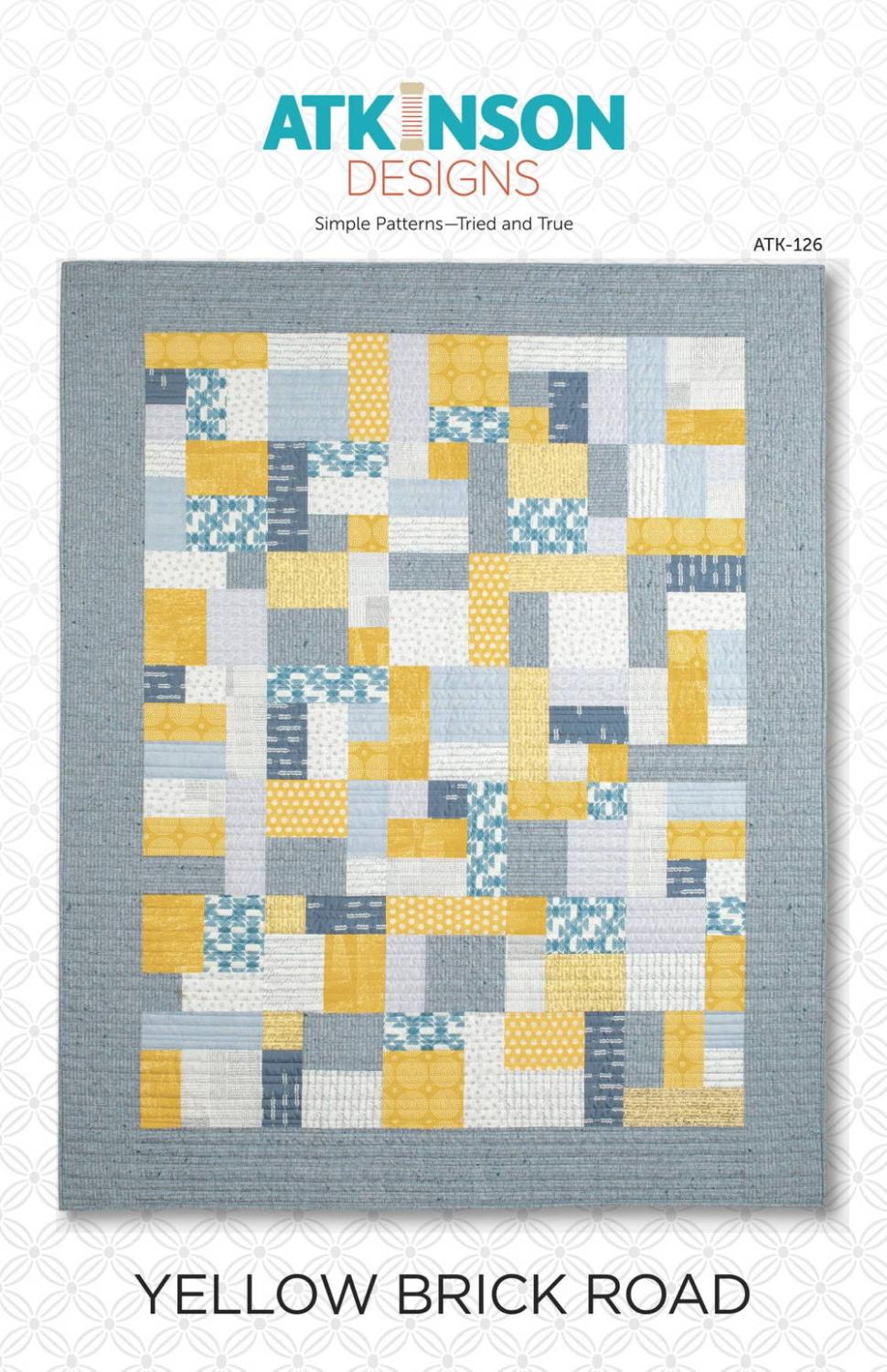 Yellow Brick Road Quilt Pattern – Stitchin' Post yellow-brick-road-quilt-pattern-stitchin-post