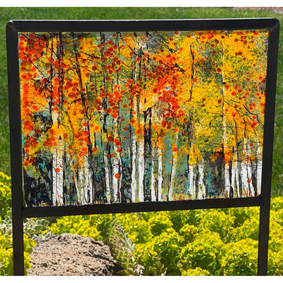 Painting in Glass - Aspen Trees with Susie Zeitner 10/18/25
