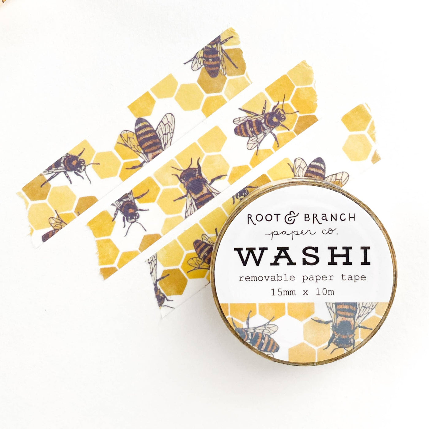 Root & Branch Paper Co. - Honeybee Washi Tape