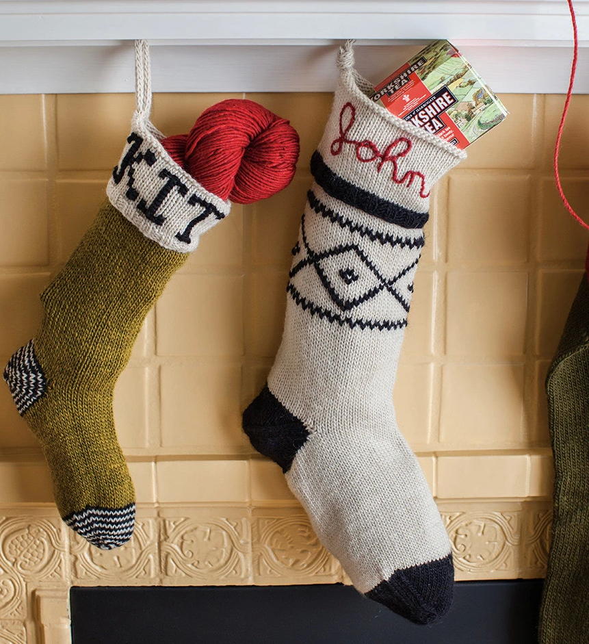 Basic Christmas Stockings Pattern from Churchmouse at Home