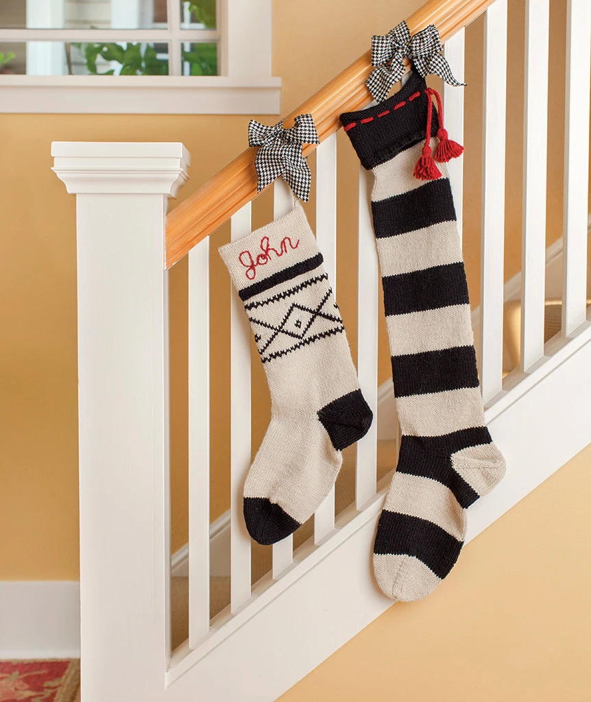 Basic Christmas Stockings Pattern from Churchmouse at Home