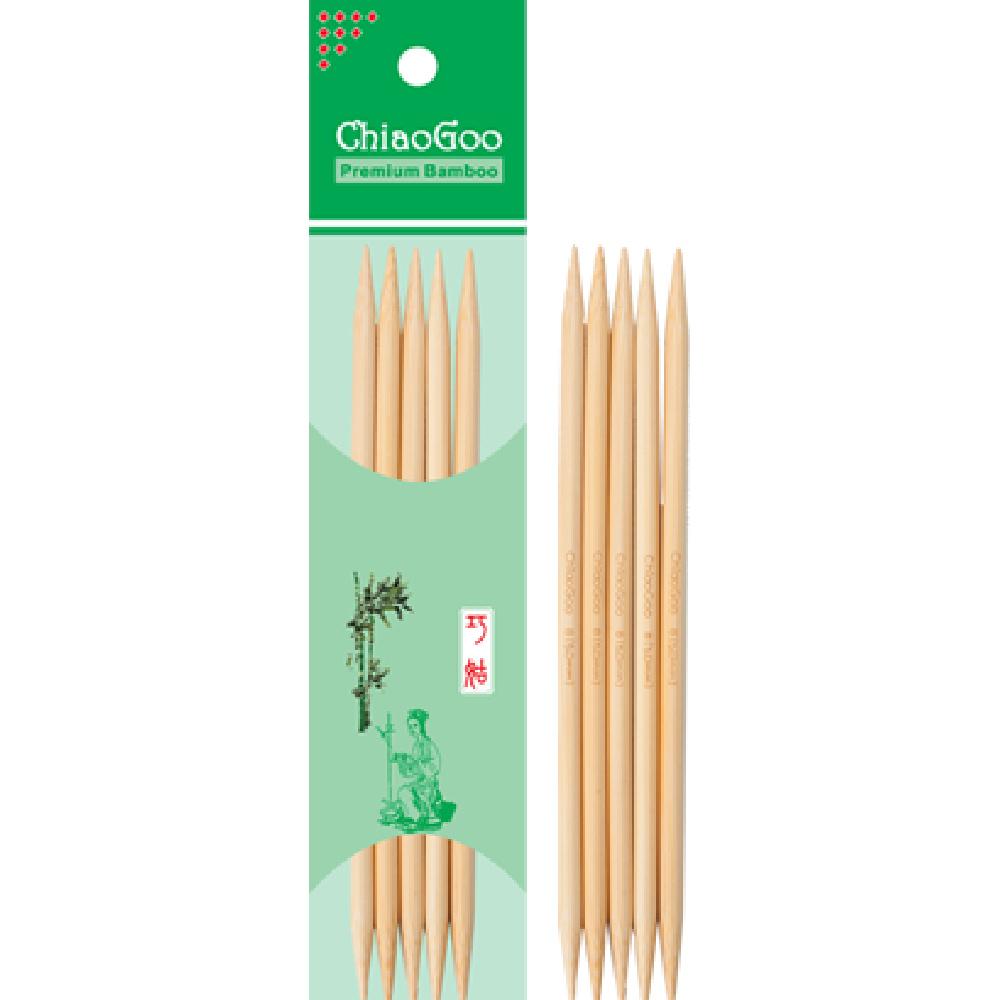 DPN 8" Size 8 Bamboo ChiaoGoo