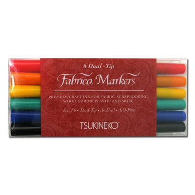 Fabrico Markers 6 Dual Tip Standard Set PF-100-007
