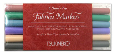 Fabrico Markers 6 Dual Tip Standard Set PF-100-007