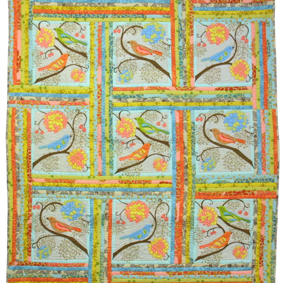 Nest Willow Quilt - Free Downloadable Quilting Pattern by Valori Wells