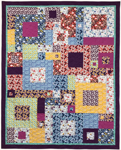 Fourteen Squared Quilt Pattern