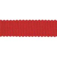 half inch 12mm wide Rayon Petersham Grosgrain Ribbon - 008 Scarlet Red