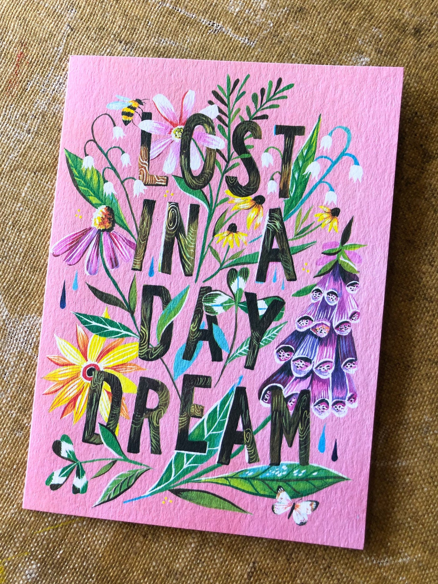 Lost in a Day Dream Card