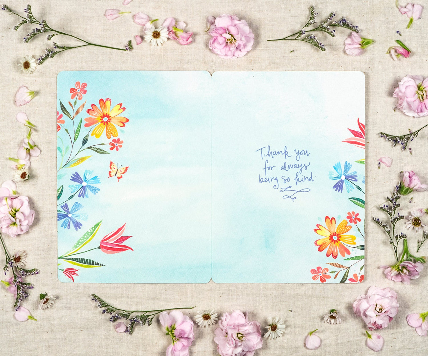 Thank you: Be Kind Whenever Possible Card